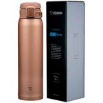 garrafa térmica zojirushi esportiva 600ml matte gold sm-sr60enm (mp)