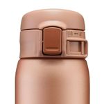 garrafa térmica zojirushi esportiva 600ml matte gold sm-sr60enm (mp)