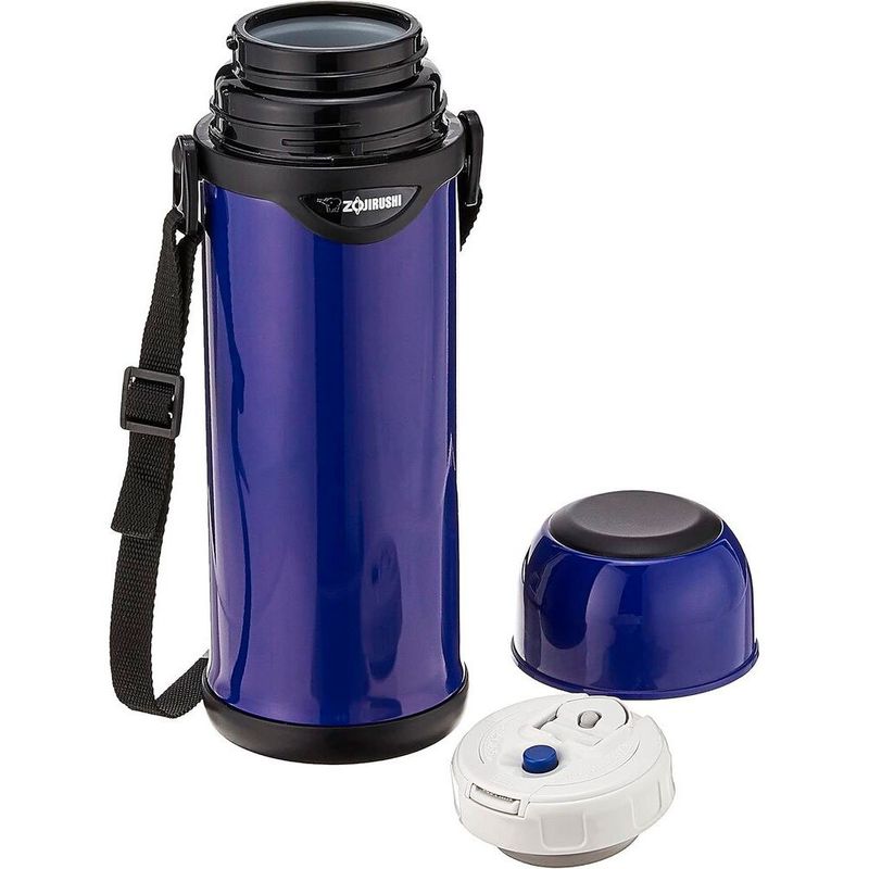 garrafa térmica zojirushi esportiva 1 litro azul sj-tg10aa (mp)