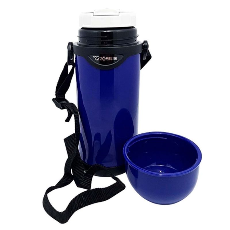 garrafa térmica zojirushi esportiva 1 litro azul sj-tg10aa (mp)