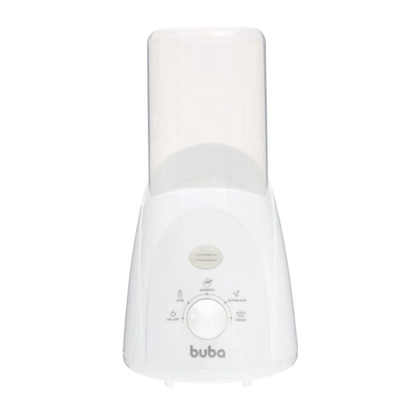 aquecedor de mamadeiras 3 em 1 buba branco 127v 19052 (mp)
