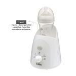 aquecedor de mamadeiras 3 em 1 buba branco 127v 19052 (mp)