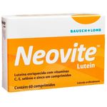 polivitamínico neovite lutein para visão 60 comprimidos bausch & lomb
