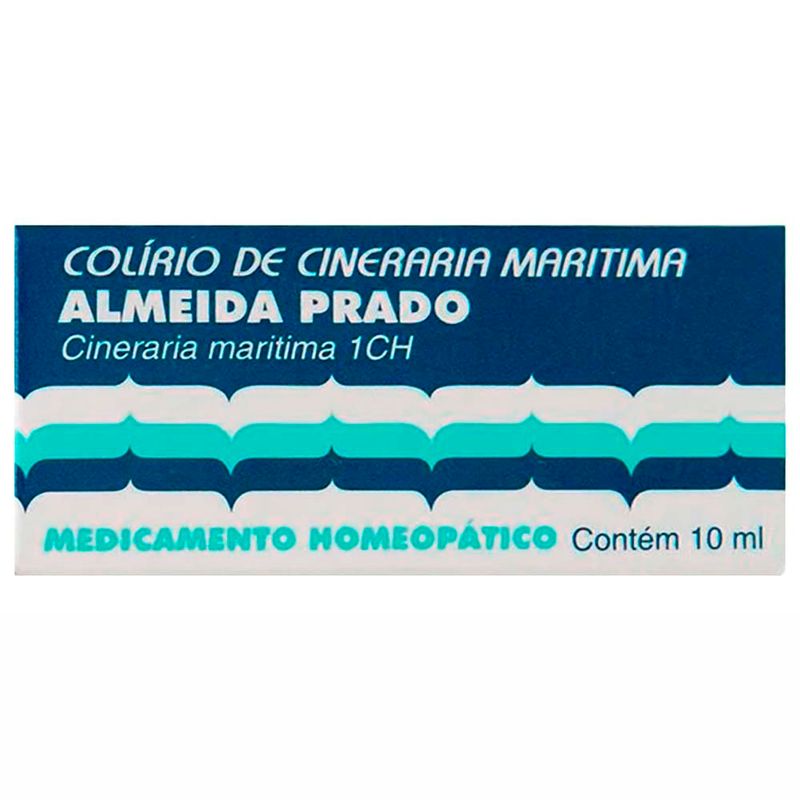 colírio de cinerária marítima 0,01ml/ml 10ml homeopático solução uso oftálmico almeida prado