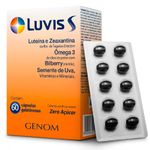 polivitamínico luvis s para visão 60 cápsulas gelatinosas genom