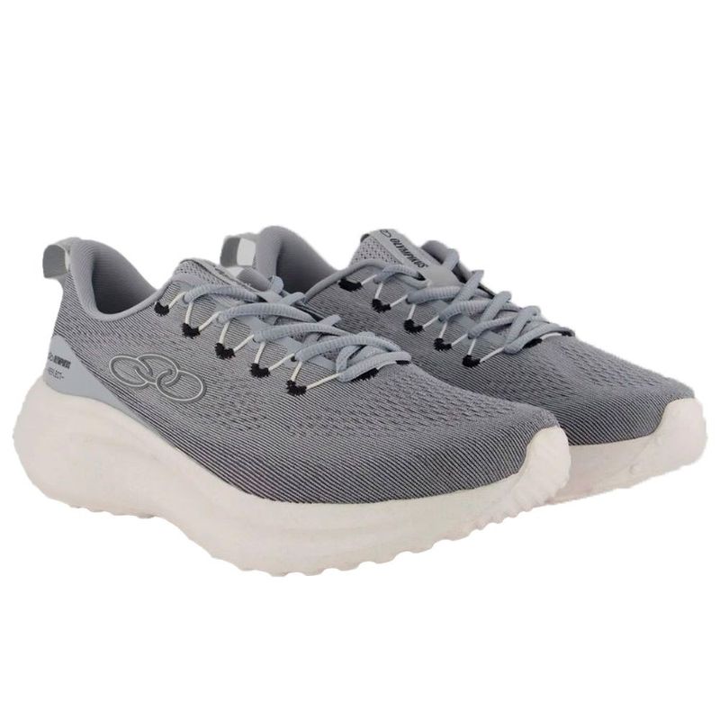 tênis esportivo masculino n°40 olympikus reflect lunar cinza (mp)