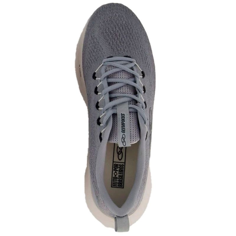 tênis esportivo masculino n°40 olympikus reflect lunar cinza (mp)
