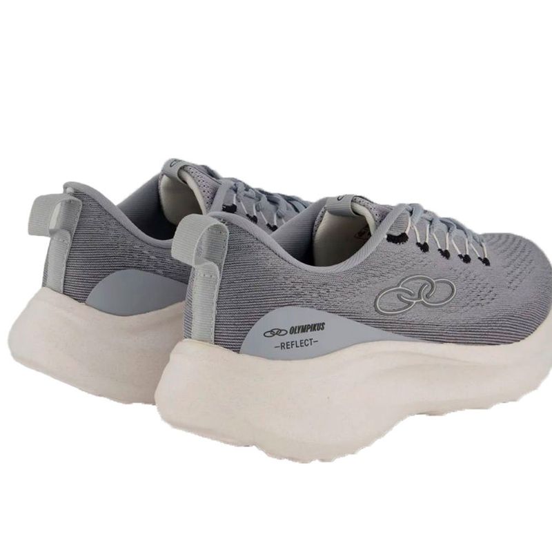 tênis esportivo masculino n°40 olympikus reflect lunar cinza (mp)