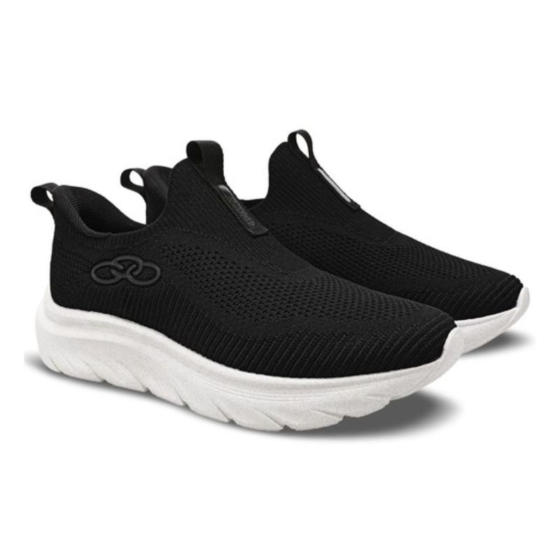 tênis casual masculino n°42 olympikus clic preto (mp)