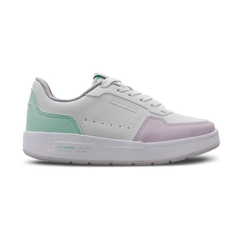 tênis casual feminino n°36 olympikus versa branco e lilás (mp)