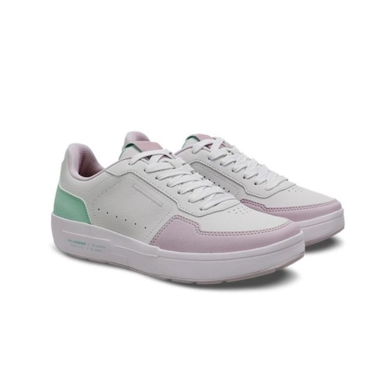 tênis casual feminino n°36 olympikus versa branco e lilás (mp)