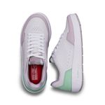 tênis casual feminino n°36 olympikus versa branco e lilás (mp)