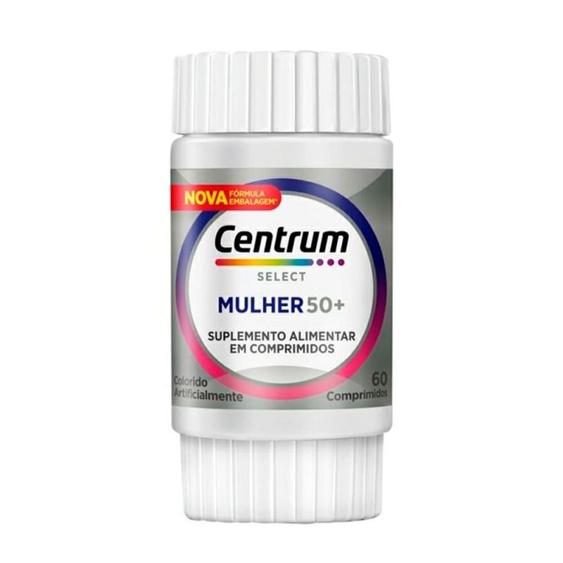 centrum select mulher 50+ 60 comprimidos