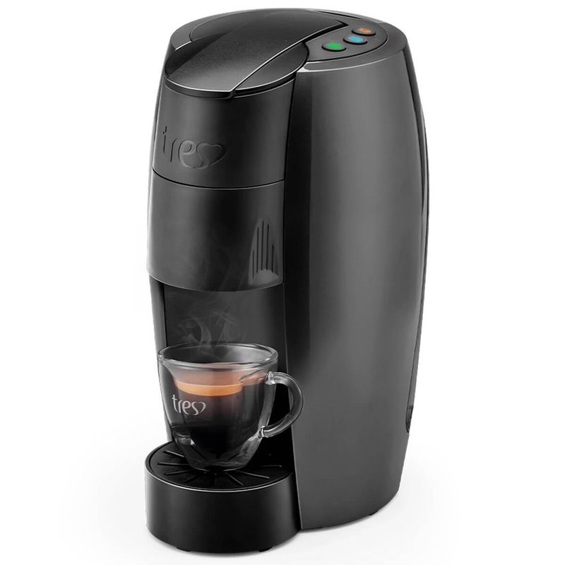cafeteira expresso três corações lov basic 127v - preta