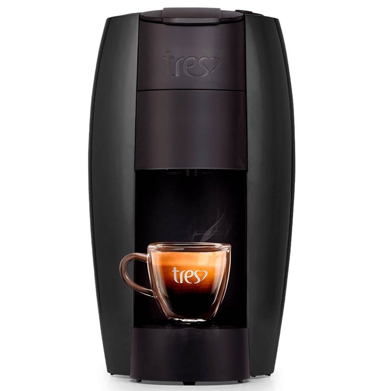 cafeteira expresso três corações lov basic 127v - preta