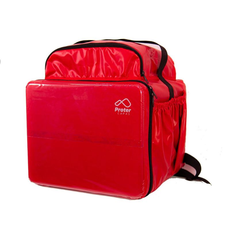 bag de entrega protercapas 45 litros vermelho 1872 (mp)