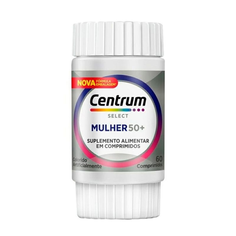 centrum select mulher 50+ 60 comprimidos