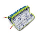 estojo escolar dupla face maped 2 divisórias fancy pixel 932804 (mp)
