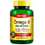 ômega 3 óleo 1000mg 60 cápsulas maxinutri