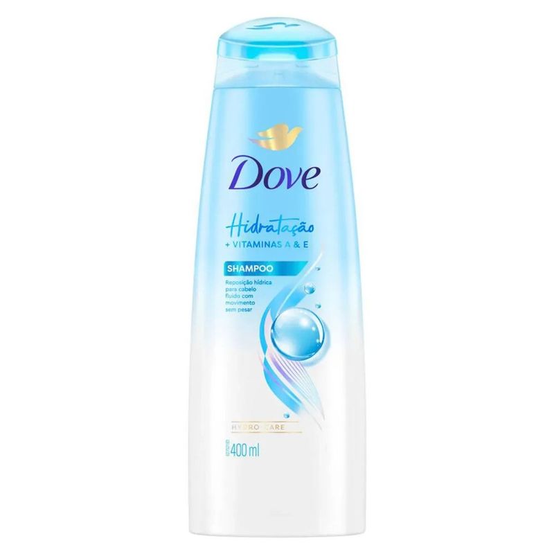 shampoo dove hidratação intensa infusão de oxigênio 400ml