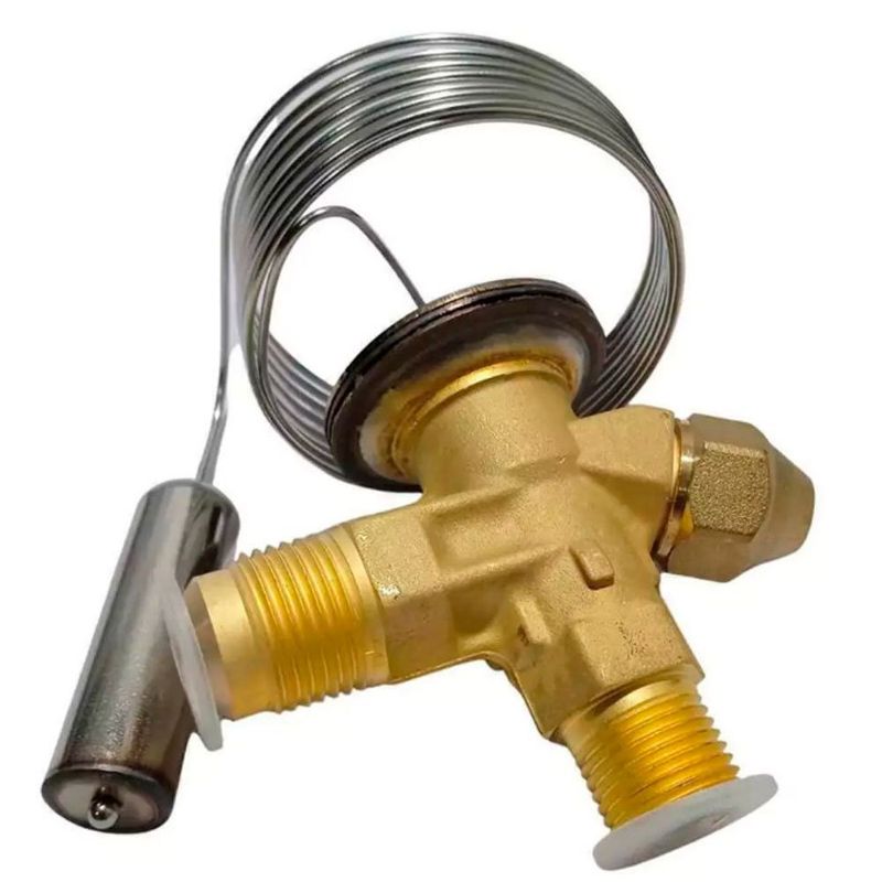 válvula de expansão tvex2 r22 elgin rosca 3/8 a 1/2" com equalizador externo (mp)