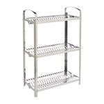 escorredor de louças brinox capacidade 60 pratos aço inox 80cm 2099/260 (mp)