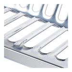 escorredor de louças brinox capacidade 60 pratos aço inox 80cm 2099/260 (mp)