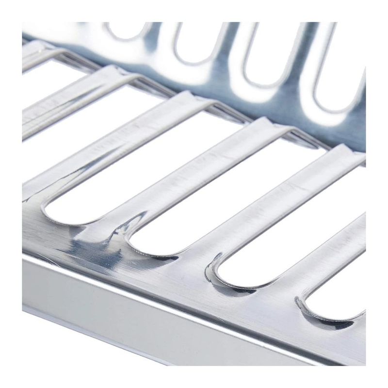 escorredor de louças brinox capacidade 60 pratos aço inox 80cm 2099/260 (mp)