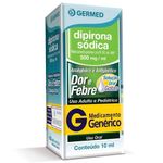 dipirona sódica 500mg/ml 10ml solução oral gotas germed