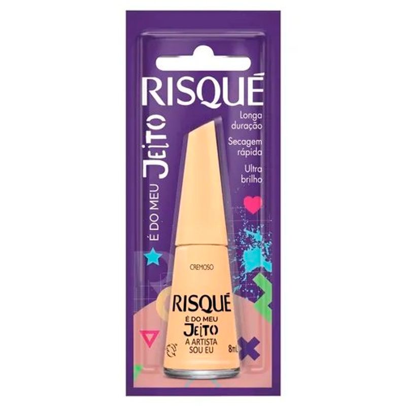 esmalte a artista sou eu risqué 8ml