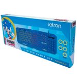 teclado gamer usb letron sonic led (mp)
