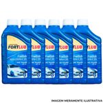 óleo lubrificante fortlub semissintético 15w40 sn caixa 24 unidades 1 litro (mp)