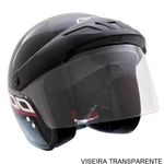 capacete gow interlagos open 300 preto 58 238454 (mp)