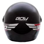 capacete gow interlagos open 300 preto 58 238454 (mp)