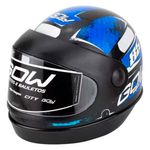 capacete gow interlagos preto e azul 56 (mp)