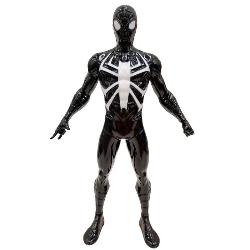 boneco homem aranha all seasons marvel preto 22cm (mp)