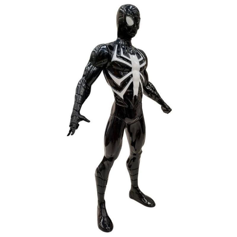 boneco homem aranha all seasons marvel preto 22cm (mp)