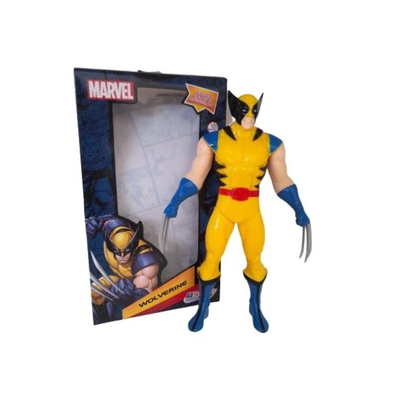 boneco wolverine all seasons marvel 22cm 894310 (mp)