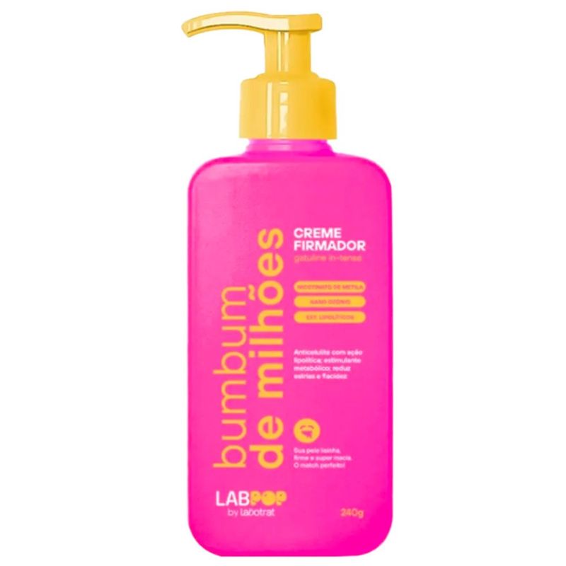 creme firmador labotrat bumbum milhões 240ml (mp)