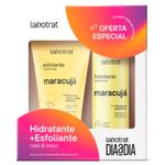 kit esfoliante + hidratante labotrat maracujá 150/190ml (mp)