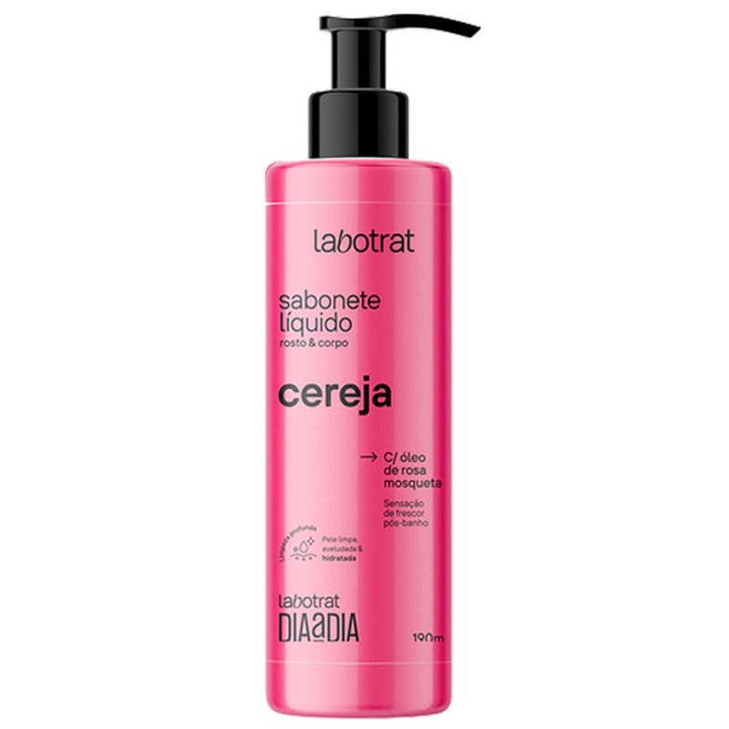 sabonete líquido labotrat diaadia cereja 190ml (mp)