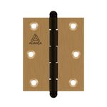 dobradiça pino bola aliança 3.1/2"x2.1/2" (1,50) 81500b bronze latonado (mp)