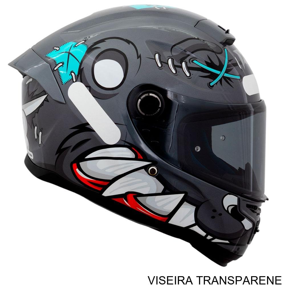 Capacete Axxis Hummer B Teedy C2 Gray Gloss 60