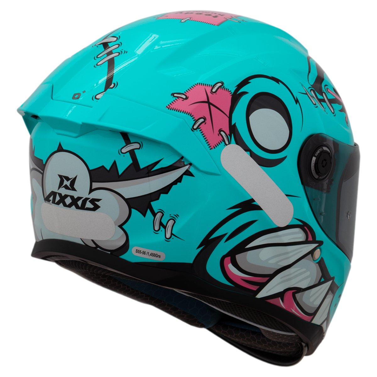 Happyページ② Capacete Axxis Hummer B Teedy C7 Blue Gloss 56 (MP)