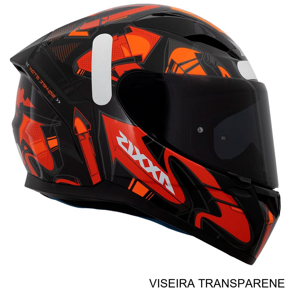 Capacete Axxis Segment Arrows B5 Red Gloss 56