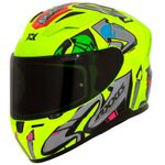capacete axxis segment arrows c13 yellow fluor gloss 62 (mp)
