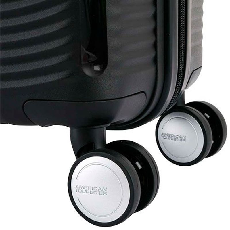 mala para viagem samsonite spinner tamanho 04 rodas tamanho p preto 8799910411u