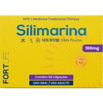 silimarina medicina tradicional chinesa 100mg 60 cápsulas fortlife