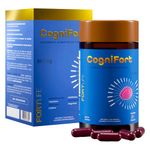cognifort 550mg 60 cápsulas clareza mental concentração e memória fortlife