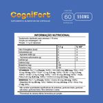 cognifort 550mg 60 cápsulas clareza mental concentração e memória fortlife